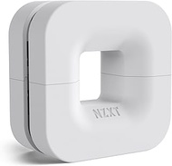 NZXT Puck - Cable Management and Headset Mount - Compact Size - Silicone Construction - Powerful Magnet for Computer Case Mounting - White