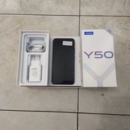 Vivo y50 8/128 second bekas