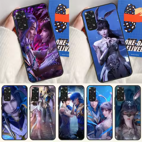 Douluo Dalu Soul land Case For Xiaomi Redmi Note 12 Pro 8 9 10 11 Pro Note 12S 10S 11S 9S 9C 10A 10C