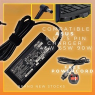 JGD Asus 19V 2.37A 45W 19V 3.42A 65W 4.74A 90W 5.5x2.5mm A43B A43S A43J A54C X451M A550C X452E A550C