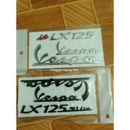 Vespa LX stickers for all generations lx 125 ie, lx 125 3v ie