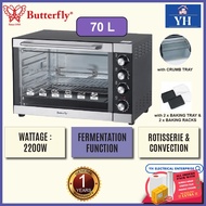 Butterfly BEO-5275 70L 2200W Electric Oven with Fermentation Function - BEO5275