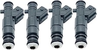 4PCS Fuel Injector Nozzles Compatible for AUDI A6 A8 Q S4 Compatible for PHAETON Compatible for Ferr