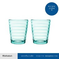 Iittala Crystal Ripple ถ้วยน้ําแก้วกลม Aino Aalto Design ความจุขนาดได้สําหรับการดื่มและเสิร์ฟน้ํา