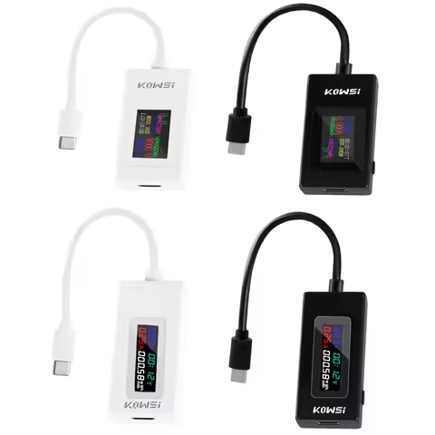 Type-C Tester Color Screen Current and Voltage Test Table Two-way Test Table QC2.0 QC3.2 PD VOOC Qui