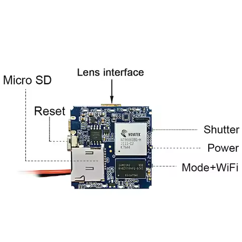 Matecam X1 2.7K Mini Usb Camera Module NT96660 Compact Pcb Board