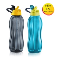 Authentic Tupperware 1.5L Eco Water Bottle With Straw (Free Handle) ★ BPA Free ★ Local Seller