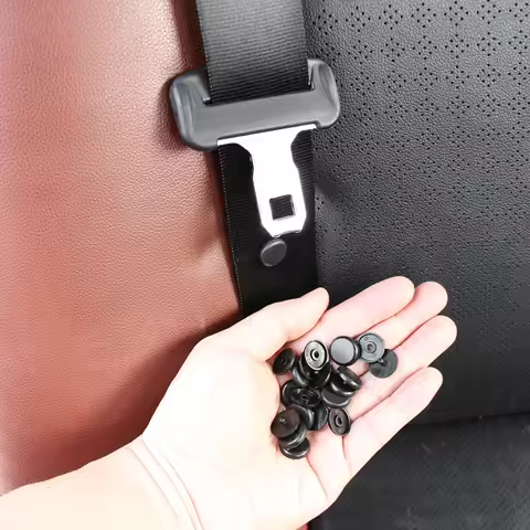 10 Pcs Car Seat Belt Stop Button Clips Fastener For Nissan Qashqai J10 J11 X-Trail t31 t32 kicks Tii