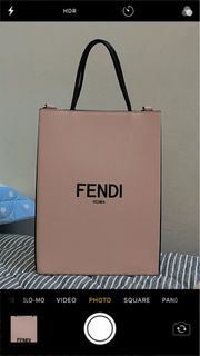 FENDI Packaging 系列 包包 粉紅色 限量 紙袋