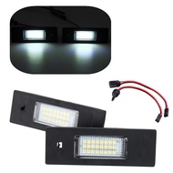 2X White LED Number License Plate Light Lamp Taillight Super Bright Error Free for Night Driving for