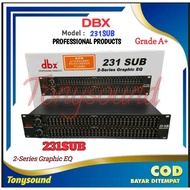 Equalizer dbx 231sub dbx 231 sub output subwoofer Grade A+