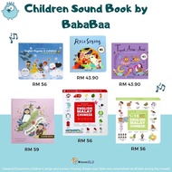 Baba Baa Children Sound Book(Rasa Sayang,Tepuk Amai-Amai, Press and Learn Chinese Sound Book)Buku Ba