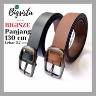 Unisex Belt with Square Head, Needle-Stitch Model, Buckle for Men and Women, Suitable for Work and f