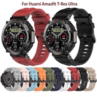Silicone Strap For Huami Amazfit T-REX Ultra Smart Watch Replacement Watchband Sports Bracelet For Amazfit T-REX Ultra Correa