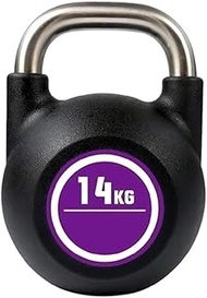 Kettlebells AGYH Black Cast Steel Kettlebell, Plastic Shell, Home Gym Strength Training Dumbbell Bar