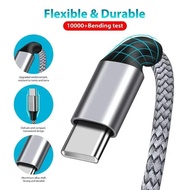 for  Huawei Xiaomi Switch Sony PS5 TYPE-C 8m 5m Cable 6A Extended USB TYPE-C Cable Braided Data Cabl