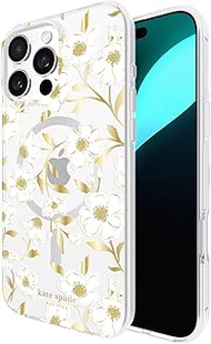 Kate Spade New York iPhone 16 Pro Max Case - Compatible with MagSafe - Sunshine Floral Gems