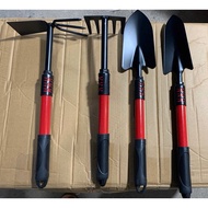 Bộ 4 Món Dụng Cụ Làm Vườn Tay Cầm Bọc Cao Su Chắc Chắn Siêu Tiện Dụng Gồm Cuốc Xẻng Cào Đất