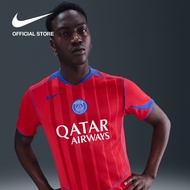 Nike Mens Dri-FIT Paris Saint-Germain 2025/26 Stadium Third Tee - Global Red