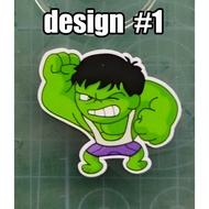 Cycling Hulk - Pogacar (2pcs) (Pair) Decal Sticker, Outdoor, Waterproof, TopTube Sticker Bicycle Sti