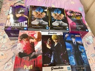 Banpresto  jojo 海賊王 龍珠 獵人 幽遊白書 figure