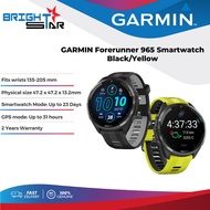 GARMIN Forerunner 965 Smartwatch - Black/Yellow