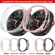 PC Case for Samsung Watch8 Classic Fashion Hollow Case Galaxy Watch8 Classic Durable Protective Case