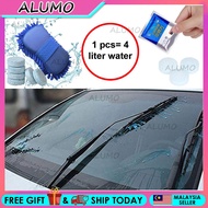 ALUMO.Quality Car windshield clean glass cleaner car solid wiper window cleaning 2 gram (5pcs/1set , 10pcs/1set)