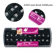 Ceramic Bracket 0.022 Slot with hooks