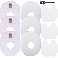 Dttery 3 Post + 3 Foam & Felt Filters Kit Replacement for Shark Rocket Ultra-Light Vacuum HV292, HV3