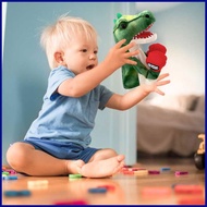 Dinosaur Hand Puppet Boxing Type Plush Animal Puppets for Hand Interactive Funny Kids Toys for Exercise Ability lusg lusg