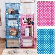 Shelf Storage Bookcase Rack Book Storage Shelf Cabinet Multilayer Lightweight Korean Book DIY Shelvi