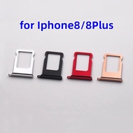 1Pcs SIM Card tray For 8 8Plus Card slot drawer Holder drawer chip card tray Sim Card Reader Socket 