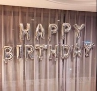 16寸happy birthday鋁膜氣球佈置