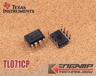 (1ตัว) [IC] TL071CP TEXUS Low-Noise FET-Input OP-AMP DIP-8