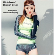 Swimming Suit Woman Swimsuit Barrel Swimwear 2 Piece Long Sleeve Beachwear UPF50