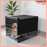 [SUNAGE]Breathable Dog Crate Cover 4 Sides Mesh Ventilation Kennel Cover for Dog Crate