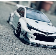 【READY STOCK】Toyota GR Corolla PANDEM 1/10 BODY SET [Addiction RC] AD-RB11