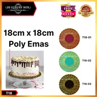 Cake Stand|Cake Board|Cake Base|Tray Tray|Accessories|ROUND ROUND|18x18|T18