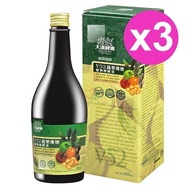 【大漢酵素】 V52蔬果維他植物醱酵液 600ml/3瓶 (全素可食)