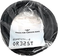 Haltec - 2 Pack - OR-325-T 25 inch Wheel O-Rings - 0.385 inch (3/8 inch) Diameter - for 15.5x25, 17.
