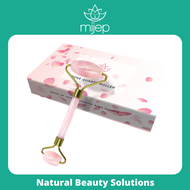 Rose Quartz Roller for Face - 100% Pure Authentic Orginal Quarts for facial massage . Traditional Ch