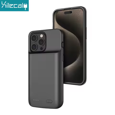 Power Case For iphone 15 Pro Battery Case For Apple iPhone 15 Pro Max 15 Plus Silicone Power Case Sm