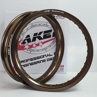 AKEI วงล้อ 1.60X17 สีไทเทเนียม * ราคาต่อคู่ ได้มาตรฐานนานาชาติ ISO 9001:2015