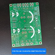 PCB PSU CLASS AB 2 ELCO+PSU SIMETRIS+PSU FAN Double layer.