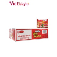 Mi Hao Hao Instant glass noodle,sour and spicy shrimp flavor[spicy level 5]