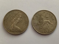 1969年英鎊十便士幣 10 New Pence
