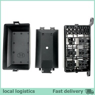 H&Z Car 12-Slot Relay Box 6 ATC/ATO 6 Relays Standard de Fuses Holder Blo Nice