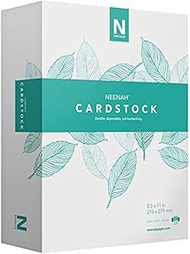 Neenah Vellum Bristol Cardstock, Lightweight, 325 Sheets, 67 lb/147 gsm, 94 Brightness, 8.5" x 11" -