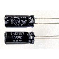 Rubycon YXF 4.7uf 50v capacitor